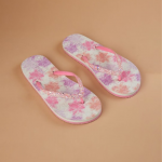 Women Printed One Toe Flip Flops