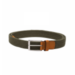 The Roaster Lifestyle Co. Men Black Textured Slim Belt