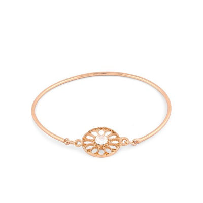 Women Gold-Plated Kada Bracelet