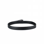 Men Black Solid Belt