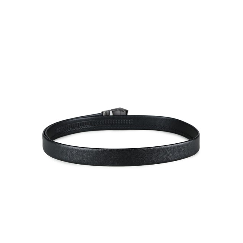 Men Black Solid Belt