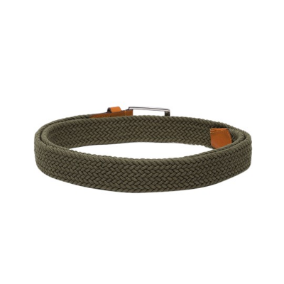 The Roaster Lifestyle Co. Men Black Textured Slim Belt