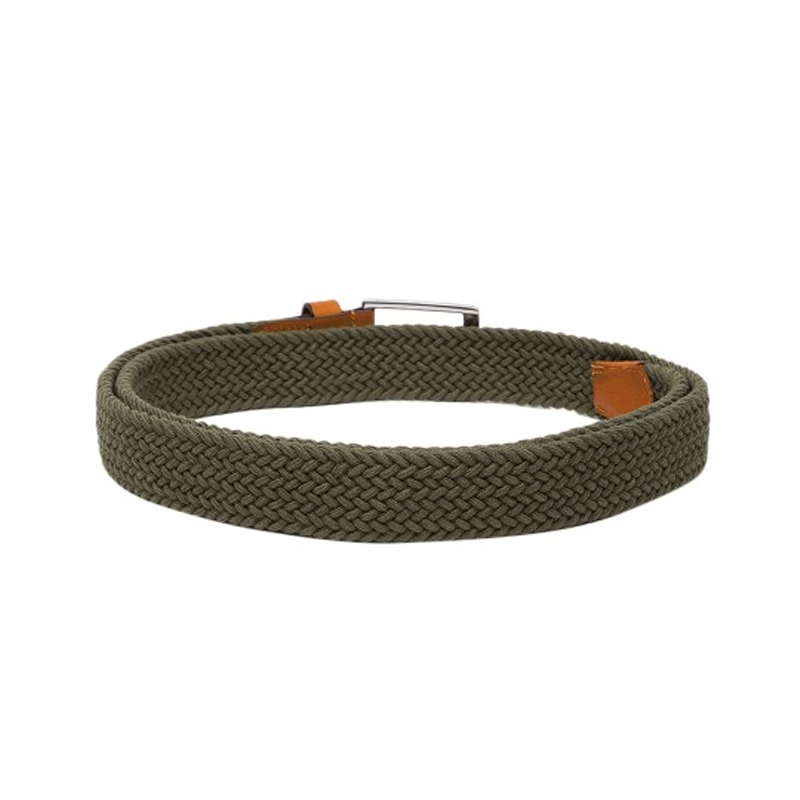 The Roaster Lifestyle Co. Men Black Textured Slim Belt