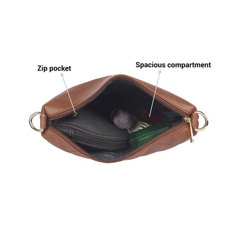 Women Textured Structured Sling Bag