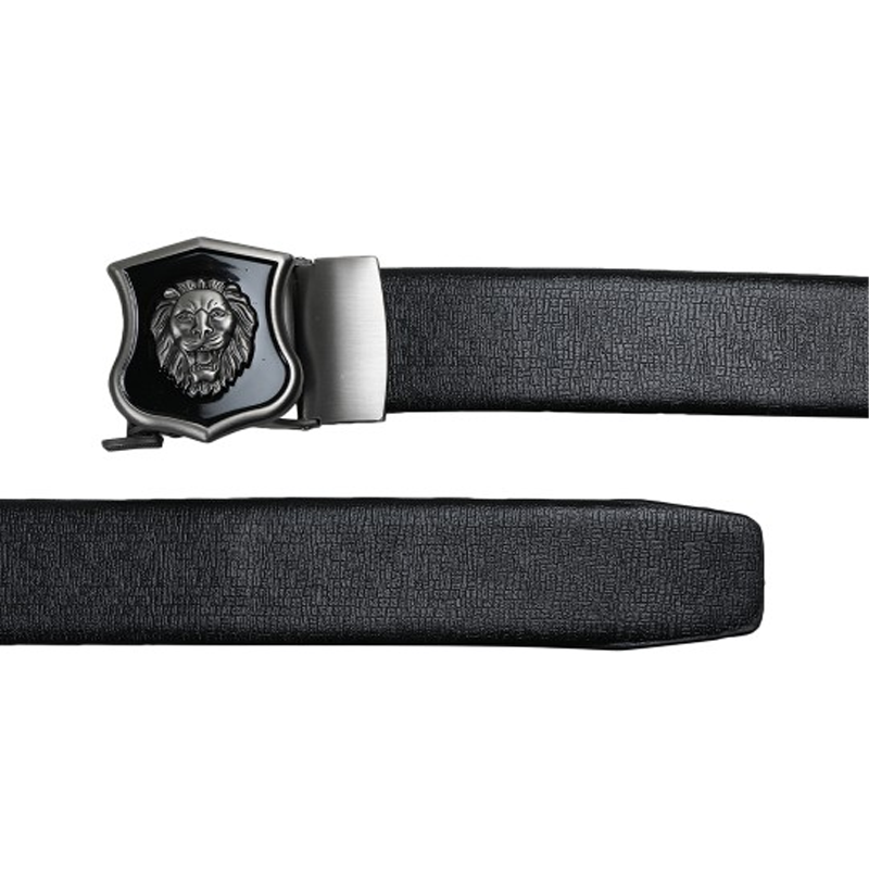 Men Black Solid Belt